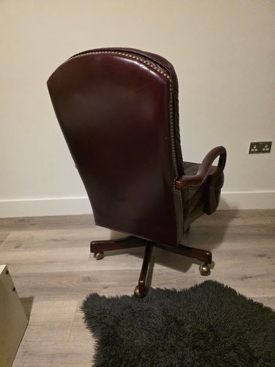 director mahogany chair