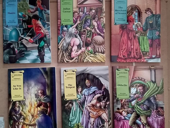 Six William Shakespeare Childrens Books