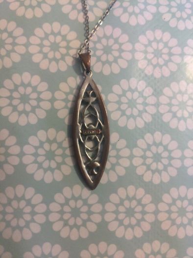 Gorgeous silver pendant