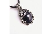 Black Onyx Style Necklace - nice gift + other necklaces available