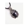 Fabulous Black Top 'Embrace Chaos' size 18 + matching necklaces available Image 3