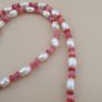 Natural Pearl & Rose Quartz Necklace Elegant 22 Design Image 10