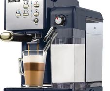 One-Touch CoffeeHouse Coffee Machine | Espresso, Cappuccino and Latte Maker | 19 Bar Italian Pump | Automatic Milk Frother | ESE Pod Compatible (FREE POSTAGE)
