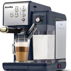 One-Touch CoffeeHouse Coffee Machine | Espresso, Cappuccino and Latte Maker | 19 Bar Italian Pump | Automatic Milk Frother | ESE Pod Compatible (FREE POSTAGE)