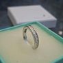 Stunning stamped 925 Sterling Silver Ladies Eternity Ring Image 4