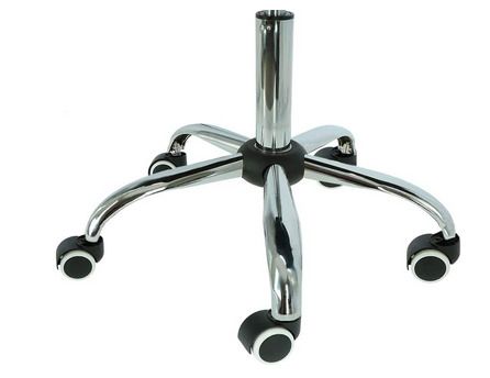 Ergonomic saddle stool chair - height adjustable - 360 degrees rotatable - Barber stool - Black