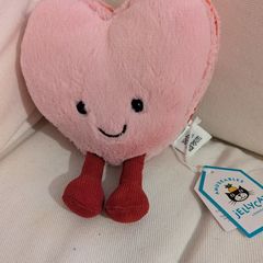 Jellycat Amuseables Colette Heart Macaron Soft Toy NEW VALENTINES 2026