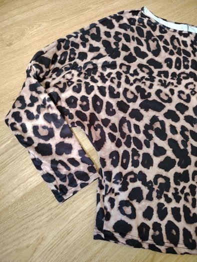 Leopard printed Blouse  Size 12-14