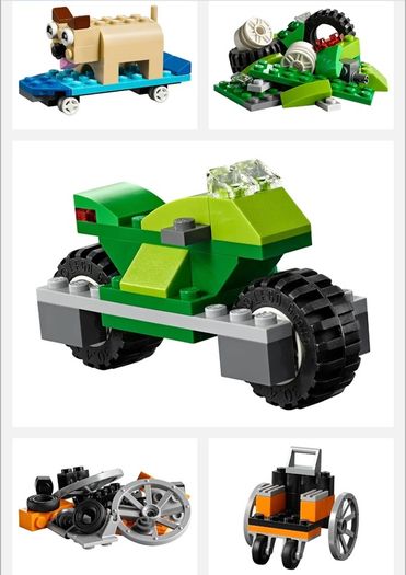 New Unopened Rare Retired Lego Classic Bricks On A Roll (10715)