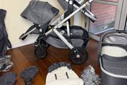 Uppababy Vista V2 double buggy twin pram