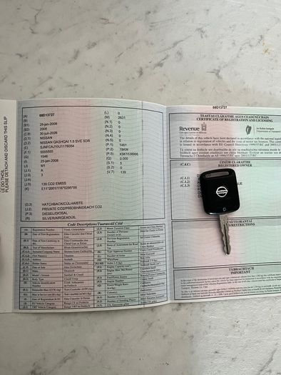 2008 Nissan Qashqai 1.5 dCi NCT 01.27 Tax 03.27 new timing belt