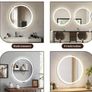 Bathroom mirror LED round anti fog Image 5