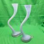 Pair of decorative vases , vintage Image 4