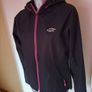 Millie & gym black ladies hooded jacket size M UK 10/12 EU38/40 Perfect condition Postage included Image 3