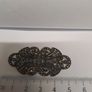 Vintage Marcasite Floral Brooch Image 3
