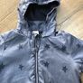 H&M Navy Hooded Jacket (12-18 mths) Image 2