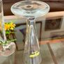 Vintage Italian Crystal Caffe Galliano Tapered Footed Liqueur Glasses Image 6