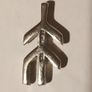 Sterling Silver Rune Pendant Image 3