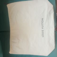 Authentic Louis Vuitton Dust Bag 100% cotton. Beige in colour