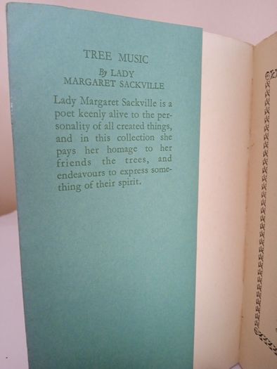 Tree Music by Margaret Sackville (PT235)