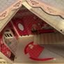 Child play house & kitchen ' but the play house does need a small bit put back on as  a pice came of it when I over lift it Image 7