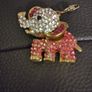 Elephant rhinestone keyring or can put it on handbag Image 3