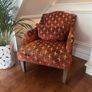 Armchair in Harlequin Issora Orange Material Image 10