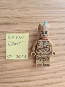 lego sh0836 teen groot, set 76231