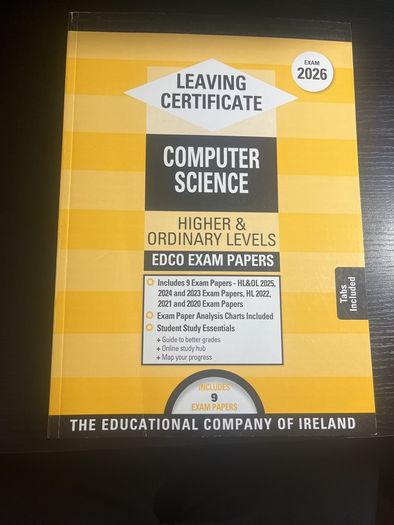 leaving cert computer science exam paper 2026