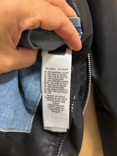 Diesel leather jacket