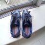 PRADA trainers shoes leather Navy Blue UK6&1/2 EU 40 Monte Carlo Model 4E2791 Image 4