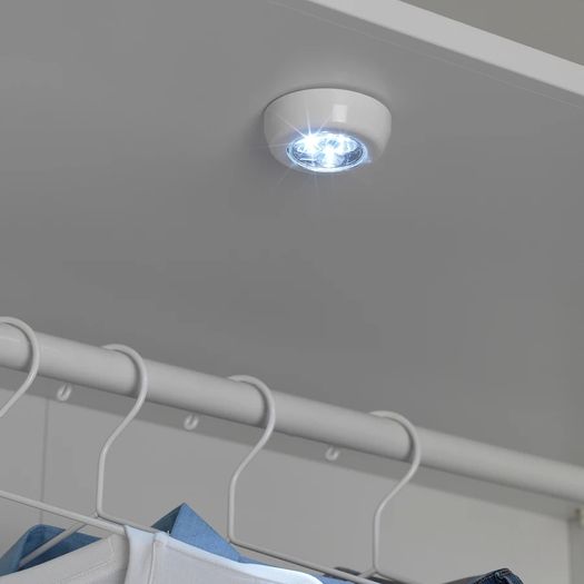 Set of 6 Ikea RAMSTA LED mini lamp, battery operated White color