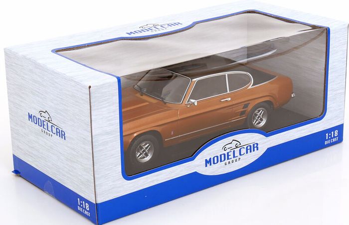 Ford Capri Mk1 Gxl 1973 - 1/18 - New In Box