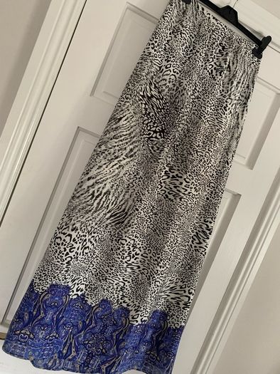 mango maxi skirt