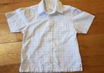 Age 5-6 White Check Shirt