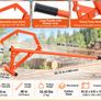 Heavy Duty Timberjack Log Lifter Ireland 48 Inch Steel Log Roller with Adjustable Cant Hook for Logs up to 25 Inches Image 2