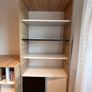 Wardrobe, bookshelf and desk Image 3