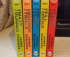 "The Maze Runner" series by James Dashner (set of 5 books)