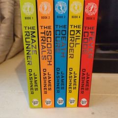 "The Maze Runner" series by James Dashner (set of 5 books)