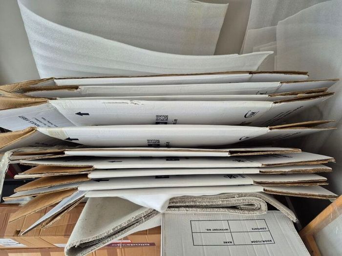 Cardboard boxes