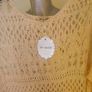BNWT By Swan salmon knitted cover up poncho one size fits all Postage included Image 2