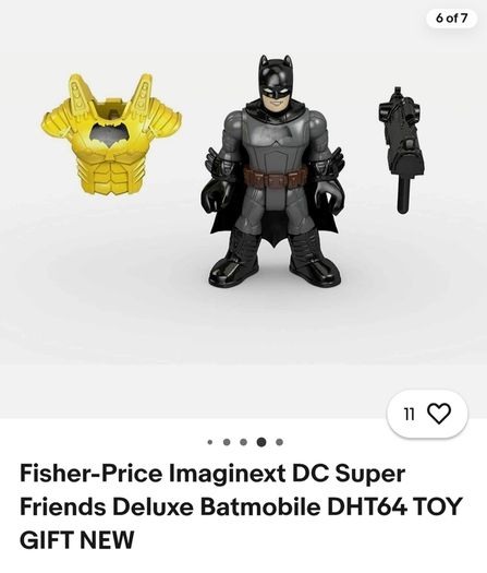 IMAGINEXT Batman Batmobile Vehicles