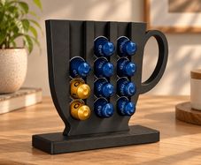 Coffee Capsule Stand - 3D - Holds 12 Pods