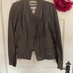 leather jacket brown leather medium. Andrew Marc