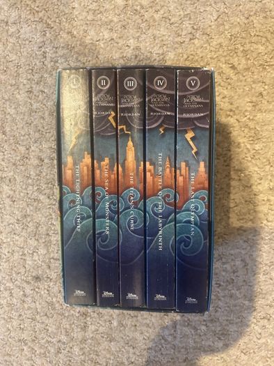 Title: Percy Jackson and the Olympians Complete 5-Book Box Set