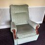 Green Recliner Armchair Image 2