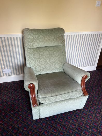 Green Recliner Armchair