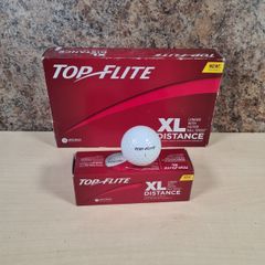 Top Flite Xl Distance Golf Balls 15 Pack 5 X 3 Box Brand New