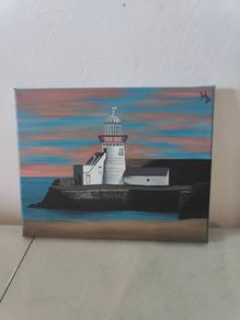 Original acrylic landscape painting