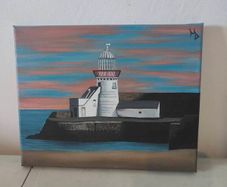 Original acrylic landscape painting